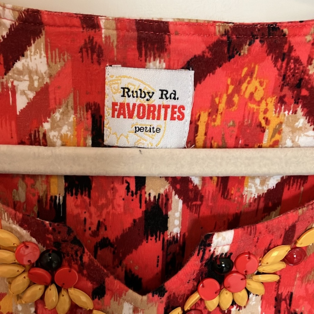 Ruby Rd southwest style top! - Picture 2 of 5